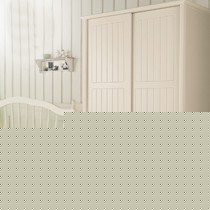 星河湾田园儿童衣柜,哑光实木二门衣柜8A12,推拉门多层环保衣柜