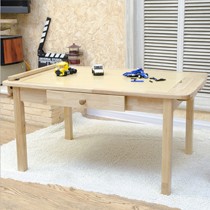 唯妮美牌橡胶木儿童桌,ND130911型多功能儿童桌,独特创意设计理念