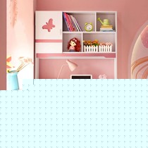 林氏木业板式儿童桌,现代简约多功能书桌,甜蜜公主儿童桌型号: 320书桌椅