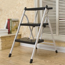 瑞美特无扶手家用扶梯,7092F可折叠黑白小梯子,多功能梯形椅子