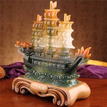 礼艺坊环保树脂客厅办公室装饰品,中式招财工艺品,GSZ6294桌面摆件