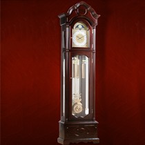 POWER霸王牌欧式桦木落地钟,MG2114F型手工机械钟,精致手工雕刻工艺