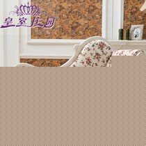 木澜之春韩式实木贵妃椅,纯手工雕花精致优雅,高档印花绒布柔软亲肤