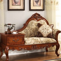 OYJ 单人复古时尚卧室贵妃椅,品质奢华布艺贵妃椅,型号:88-15A