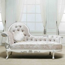 澳林匹斯品牌G1016型号实木躺椅,欧式雕花贵妃椅,布艺贵妃躺椅