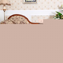 欧意居彩色印花L形双人贵妃椅,橡胶木雕花沙发躺椅,型号:E-001