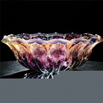 浪漫水晶玻璃果盘,Racekish品牌彩色立体果盆,货号: ew589