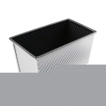 三能器具DIY烘焙模具,铝合金不沾处理波纹土司盒,型号:SN2055