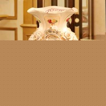 梵莎奇花器摆件婚庆礼品,FHP-MG05欧式鎏金工艺品,瓷土烧制彩绘花瓶