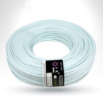 多通0227IEC53(BVV)白色家装专用电缆,无氧铜一平方2芯软护套线