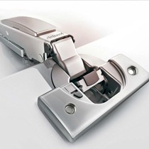 奥地利百隆阻尼快装脱卸式铰链,高强度钢制柜门铰链,二段力卡入式液压缓冲铰链