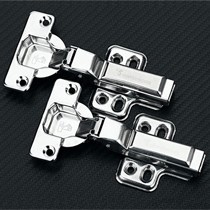 顶固柜门304不锈钢铰链,脱卸式电镀阻尼,液压缓冲铰链型号: B207