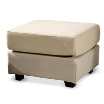 爱尚小户简约现代布艺沙发凳,高密度海绵坐包柔软舒适,优质亚麻布面料耐磨耐刮