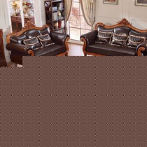 鹏叶家具招财龟脚凳,美式橡胶木客厅家具,纯手工雕刻沙发凳