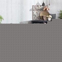 Home&Cottage裂纹皮革脚踏凳,5617复古方形换鞋凳