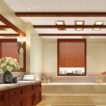 格勒T33P12卫生间集成吊顶,优质铝镁合金材质防晒防褪色,欧式印花图案清新典雅