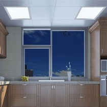 松下品牌现代风格的集成吊顶,嵌入式LED厨房平板灯,型号松下HHLA0806