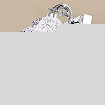 畅光品牌水晶玻璃灯罩卫生间镜前灯,欧式防水LED镜前灯,型号J008