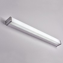 米度白色方形卫生间防水壁灯,铝合金烤漆LED暖光雾灯,型号:BD-040