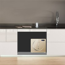 沁园自来水直饮机,智能钢化玻璃厨房净水器,5层过滤RO膜净水机