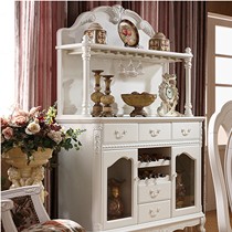 欧意豪庭多功能设计欧式酒柜,象牙白精致雕刻烤漆工艺酒架,型号158