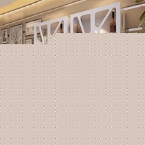 小木屋亮白钢琴烤漆纯色酒柜,镂空门创意带led光源储物柜,A1组装双门酒架