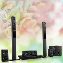 飞利浦功放碟机一体式家庭影院套装,蓝光5.1音箱组合家庭影院,货号HTB3551/93