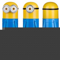 懒骨头大眼萌小黄人保温杯,真空双层设计12小时高效锁温,食品级不锈钢材质