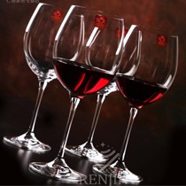 RCR品牌sq0101激光冷切口无铅水晶玻璃杯,一体成型高韧性高脚杯