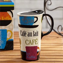 Evergreen牌印花马克杯,3CTM4448型陶瓷水杯,个性时尚设计