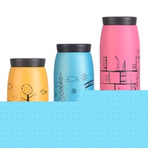 永一品牌不锈钢卡通大肚保温杯,创意儿童杯子系列,便携式彩色杯子