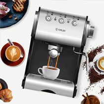 DL-KF500S全自动意式咖啡机,东菱打奶泡咖啡机,双温控制商用咖啡机
