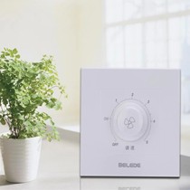 贝朗德 A10-41调速开关,象牙白10A风扇调速开关,拜耳PC开关