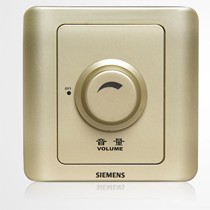 西门子阻燃尼龙开关,简约风格进口拜耳PC开关,10A旋转按钮调速开关,型号5TG0 213-1CC1 33