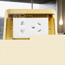 施耐德E226全铜五孔地插,全新阻尼式慢弹起插座,双重防水密封圈安全防尘