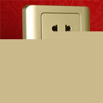 西门子金棕色10A五孔电源插座,拜耳高级阻燃PC料,86型二三插