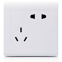 CHNT/正泰型号NEW7D-11130五孔插座,错位二三插电源插座面板