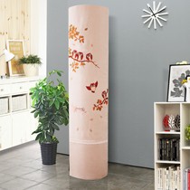 一朵圆柱形多色绣花空调布套,防尘隔虫多功能空调罩,型号itoyxkt1
