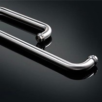 坚朗WW6050105浴室玻璃门拉手,不锈钢推拉门淋浴房门把