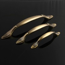 固特1067系列仿古窗门拉手,简约古铜色抛光电镀合金把手