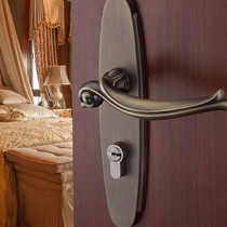 复古欧式室内门锁,巴洛克神秘铜制品,多灵五金双锁舌门锁