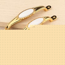 福美乐柜门拉手环保无甲醛,高精度锌合金把手混搭陶瓷,时尚小巧把手