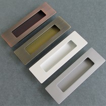 KABO简约美观把手,嵌入式移门五金建材,9128F锌合金拉手