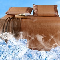 再生纤维素纤维藤席,北极绒圆角包边凉席,1.5m/1.8m加固绷带席子