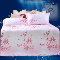 可水洗天丝空调软席,超强回弹丽芙棉凉席,爱斯基摩人回形印染工艺席子