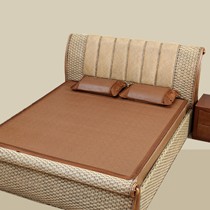 高温高压工艺乌藤席,黄古林四角绑带加厚凉席,精湛编织工艺防霉席子