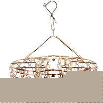 好太太可旋转防风圆形晾衣架,DS-6008纯不锈钢阳台晒衣架