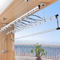 依恋阳光304不锈钢钢丝晾衣架,室内可升降式两用晒衣架,货号: SG560