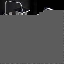 Cobbe/卡贝固定可旋转手持花洒,全铜淋浴花洒方形的形状,型号: 98246XXL