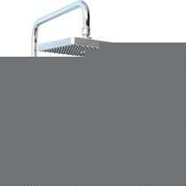 中宇全铜沐浴花洒套装,方形顶喷沐浴器,可旋转带升降沐浴龙头